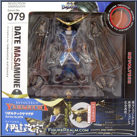 Sengoku Basara - Date Masamune - Revoltech - Basic Series - Kaiyodo ...