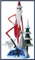Nightmare Before Chirstmas - Santa Jack Skellington Action Figure
