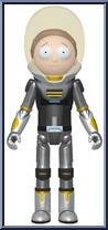 Space Suit Morty (Metallic) Action Figure