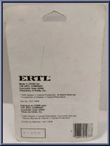 1960 Corvette from Riptide - Basic Series manufactured by ERTL [Back]