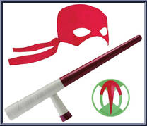 Raphael from Rise of the Teenage Mutant Ninja Turtles - Ninja Gear manufactured by Playmates [Loose]
