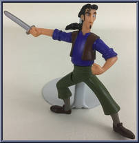 Tulio & Head-Butting Bull Action Figure
