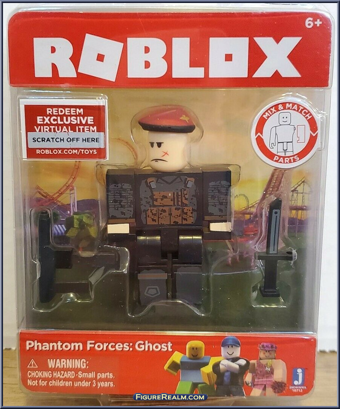 Phantom Forces: Ghost - Roblox - Virtual 2 - Jazwares Action Figure