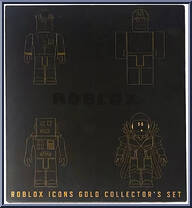 Icons Gold Collector's Set from Roblox - Box Sets manufactured by Jazwares [Front]