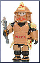 Loyal Pizza Warrior from Roblox - Virtual 3 manufactured by Jazwares [Loose]