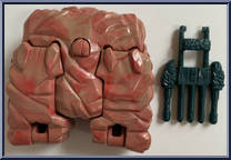 Saberstone from Rock Lords - Evil Rock Lords manufactured by Tonka [Loose]