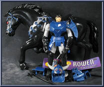 Rowen Hashiba from Ronin Warriors - Horse and Rider manufactured by Playmates [Loose]