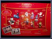 Holiday Figurine Collection (Musicians, Skinny Santa) (12 Piece) from Rudolph - PVC Collections manufactured by Forever Fun [Back]