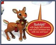 Rudolph (with Harness) from Rudolph - Series 5: Trim A Tree manufactured by Forever Fun [Loose]