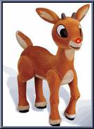 Rudolph (Talking) (Red & Green Box) from Rudolph - Large Sized Figures manufactured by Forever Fun [Loose]