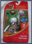 Sam the Snowman (Gold) from Rudolph - Series 5: Trim A Tree manufactured by Forever Fun [Front]