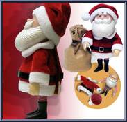 Santa Claus & Baby Rudolph (Fabric Suit) from Rudolph - Talking Figures: Series 3 manufactured by Forever Fun [Loose]
