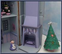 Santa's Castle (Closed Box) (Foreman, Mrs Claus, Girl Elf) from Rudolph - PVC Boxed Sets manufactured by Memory Lane [Loose]