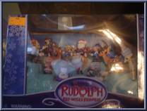 Holiday Figurine Collection (21 Pieces) from Rudolph - PVC Boxed Sets manufactured by Memory Lane [Front]