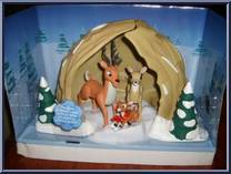 Rudolph & Family (Cave) from Rudolph - Action Figure Boxed Sets manufactured by Memory Lane [Front]