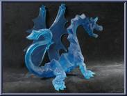 Crystal Dragon from Saga of Crystar - Dragons manufactured by Remco [Loose]