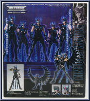 Black Saint Phoenix from Saint Seiya Myth Cloth - Basic Series manufactured by Bandai [Back]