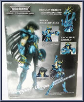 Dragon Shiryu (Final Bronze Cloth) from Saint Seiya Myth Cloth - Basic Series manufactured by Bandai [Back]