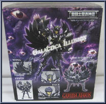 Garuda Aiacos from Saint Seiya Myth Cloth - Basic Series manufactured by Bandai [Back]