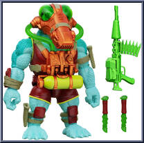 Javvik Mosa (Underwater Assault Mosasaurus) from Saurozoic Warriors - Basic Series manufactured by Boss Fight Studio [Loose]