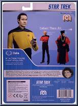 Data (Next Generation) from Sci-Fi - Star Trek manufactured by Mego 2018 [Back]