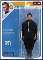 Mr. Spock (Black Vulcan Robes) from Sci-Fi - Star Trek manufactured by Mego 2018 [Front]