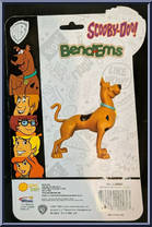 Scooby-Doo from Scooby-Doo! - Bend-Ems manufactured by NJ Croce [Back]