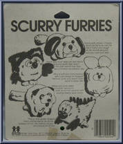 Raccoon from Scurry Furries - Wind-Ups manufactured by Tomy [Back]