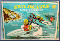 Search & Rescue Set from Sea Devils - Basic Series manufactured by Mattel [Front]