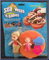 Sandy / Baby Star from Sea Wees - 'n Babies manufactured by Kenner [Front]