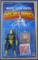Electro from Secret Wars - Europe manufactured by Mattel [Front]