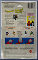 Spider-Man (Red) from Secret Wars - Basic Series manufactured by Mattel [Back]