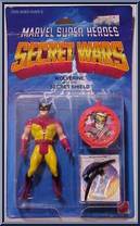 Wolverine (Black Claws) from Secret Wars - Basic Series manufactured by Mattel [Front]