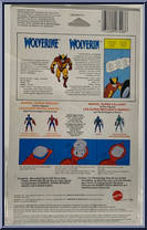 Wolverine (Silver Claws) from Secret Wars - Basic Series manufactured by Mattel [Back]