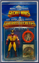 Wolverine (Silver Claws) from Secret Wars - Basic Series manufactured by Mattel [Front]