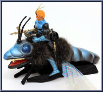 Dargon (Blue) and DragonFlyer Action Figure