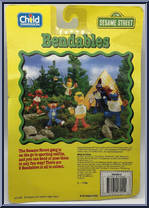 Grover from Sesame Street - Bendables manufactured by Child Dimension [Back]