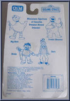 Cookie Monster from Sesame Street - Mini Pals manufactured by Child Dimension [Back]