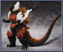 Godzilla 1995 (Ultimate Burning Version) from S.H. MonsterArts - Godzilla manufactured by Bandai [Loose]