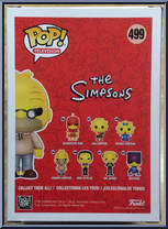 Grampa Simpson from Simpsons - Pop! Vinyl Figures manufactured by Funko [Back]