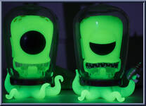 Kang and Kodos (Glows in the Dark) from Simpsons - Pop! Sets manufactured by Funko [Loose]