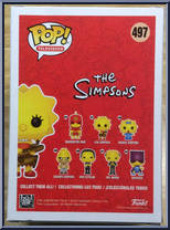Lisa Simpson from Simpsons - Pop! Vinyl Figures manufactured by Funko [Back]