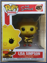 Lisa Simpson from Simpsons - Pop! Vinyl Figures manufactured by Funko [Front]