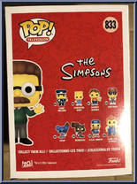 Ned Flanders from Simpsons - Pop! Vinyl Figures manufactured by Funko [Back]