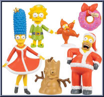 Advent Calendar from Simpsons - Advent Calendars manufactured by Jakks Pacific [Loose]
