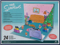 Advent Calendar from Simpsons - Advent Calendars manufactured by Jakks Pacific [Back]