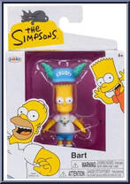 Bart (Krusty the Clown Hat) from Simpsons - Mini manufactured by Jakks Pacific [Front]