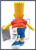 Bart from Simpsons - Plush manufactured by Jakks Pacific [Back]