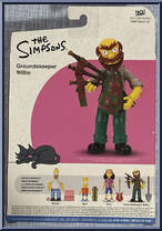 Groundskeeper Willie from Simpsons - Basic Series manufactured by Jakks Pacific [Back]