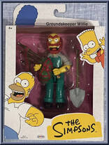 Groundskeeper Willie from Simpsons - Basic Series manufactured by Jakks Pacific [Front]